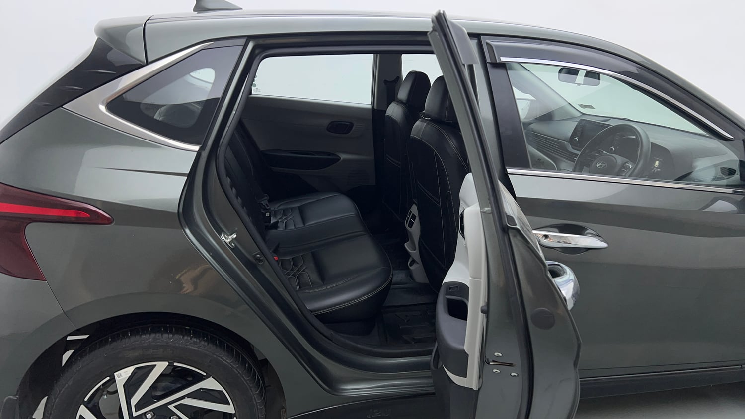 Used 2024 Hyundai New i20 Sportz 1.2 IVT Petrol Automatic interior RIGHT SIDE REAR DOOR CABIN VIEW