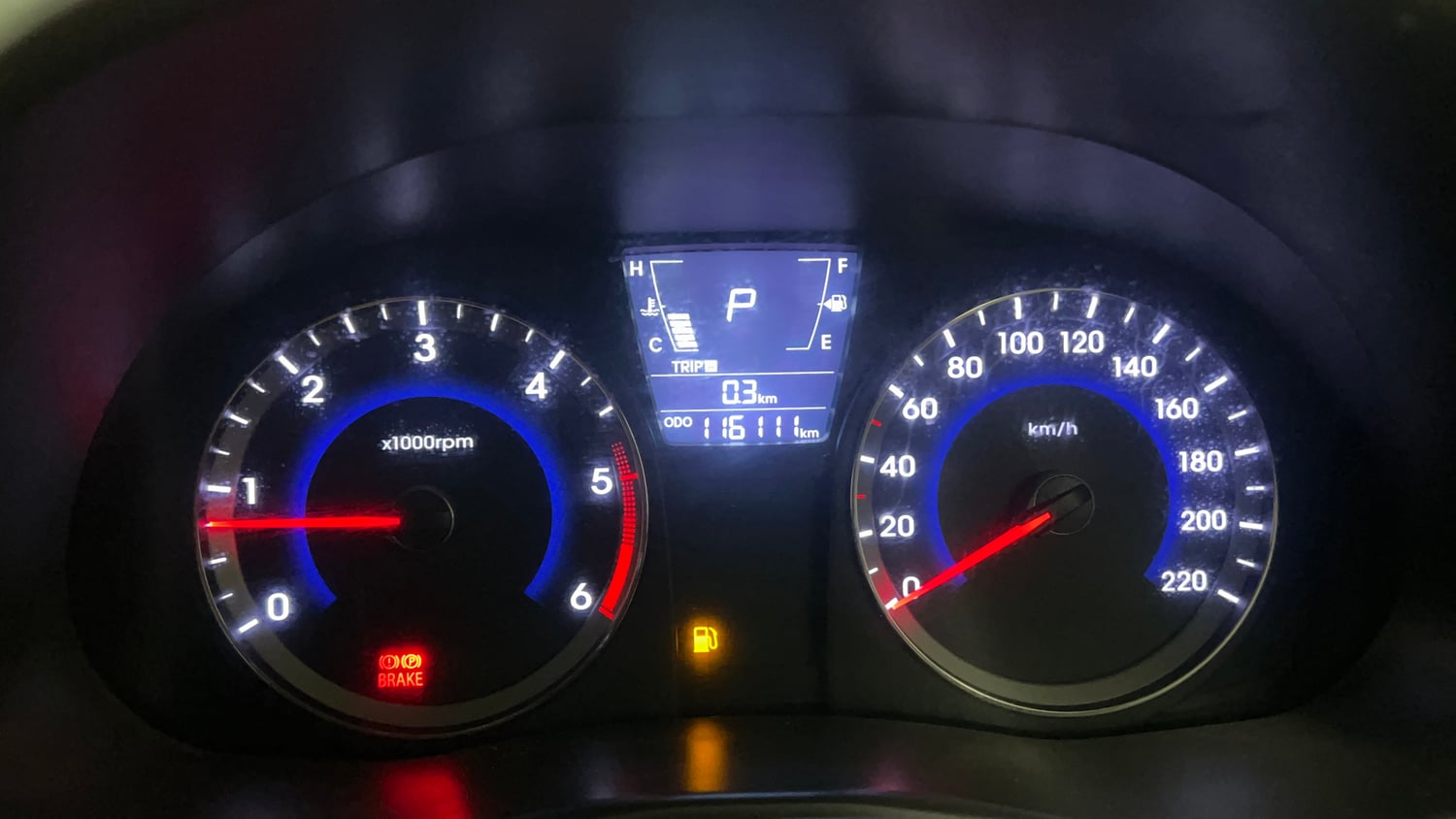 Used 2016 Hyundai Verna 1.6 CRDI S AT Diesel Automatic interior CLUSTERMETER VIEW