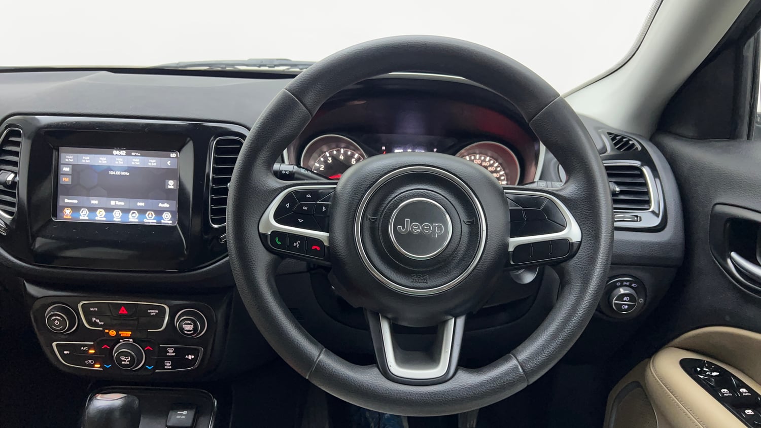 Used 2019 Jeep Compass Longitude (O) 1.4 Petrol AT Petrol Automatic interior STEERING VIEW