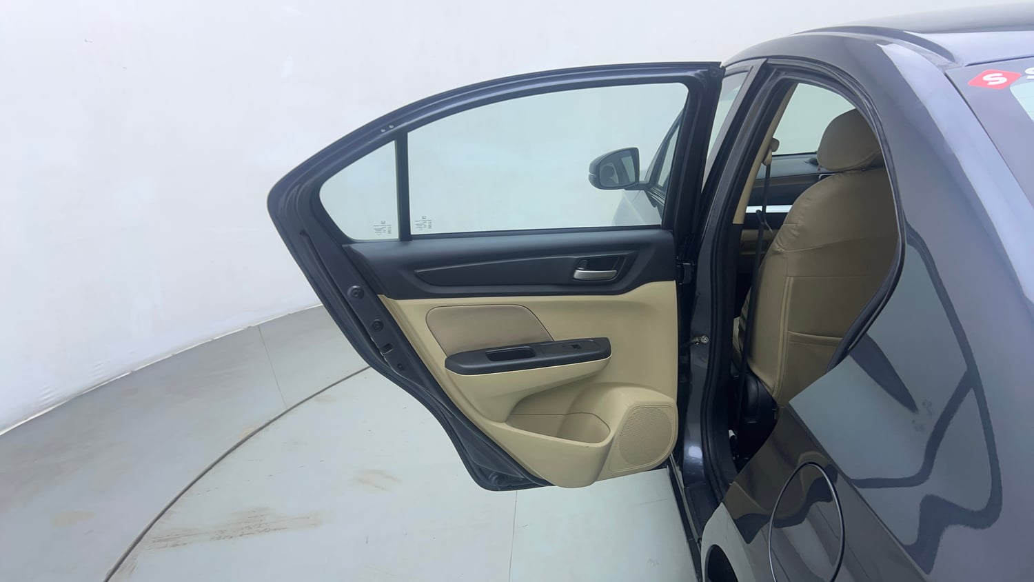 Used 2023 Honda Amaze VX CVT 1.2 Petrol Petrol Automatic interior LEFT REAR DOOR OPEN VIEW