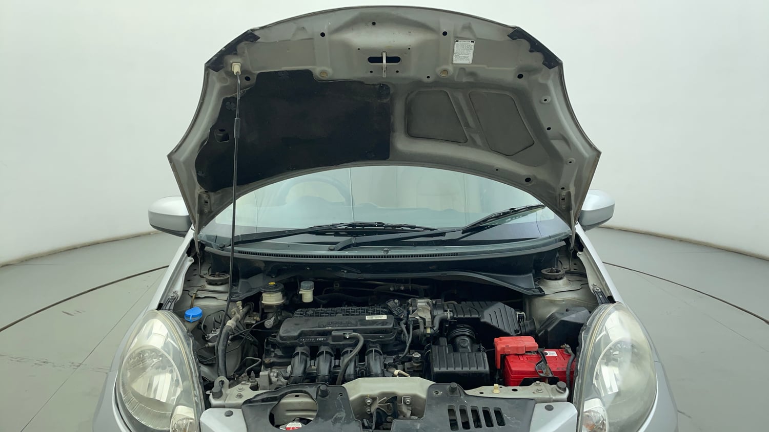 Used 2014 Honda Amaze 1.2 S i-VTEC Petrol Manual engine ENGINE & BONNET OPEN FRONT VIEW