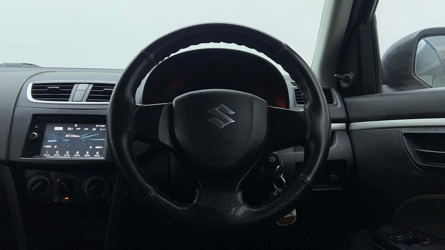 Used 2017 Maruti Suzuki Swift Lxi (O) Petrol Manual interior STEERING VIEW