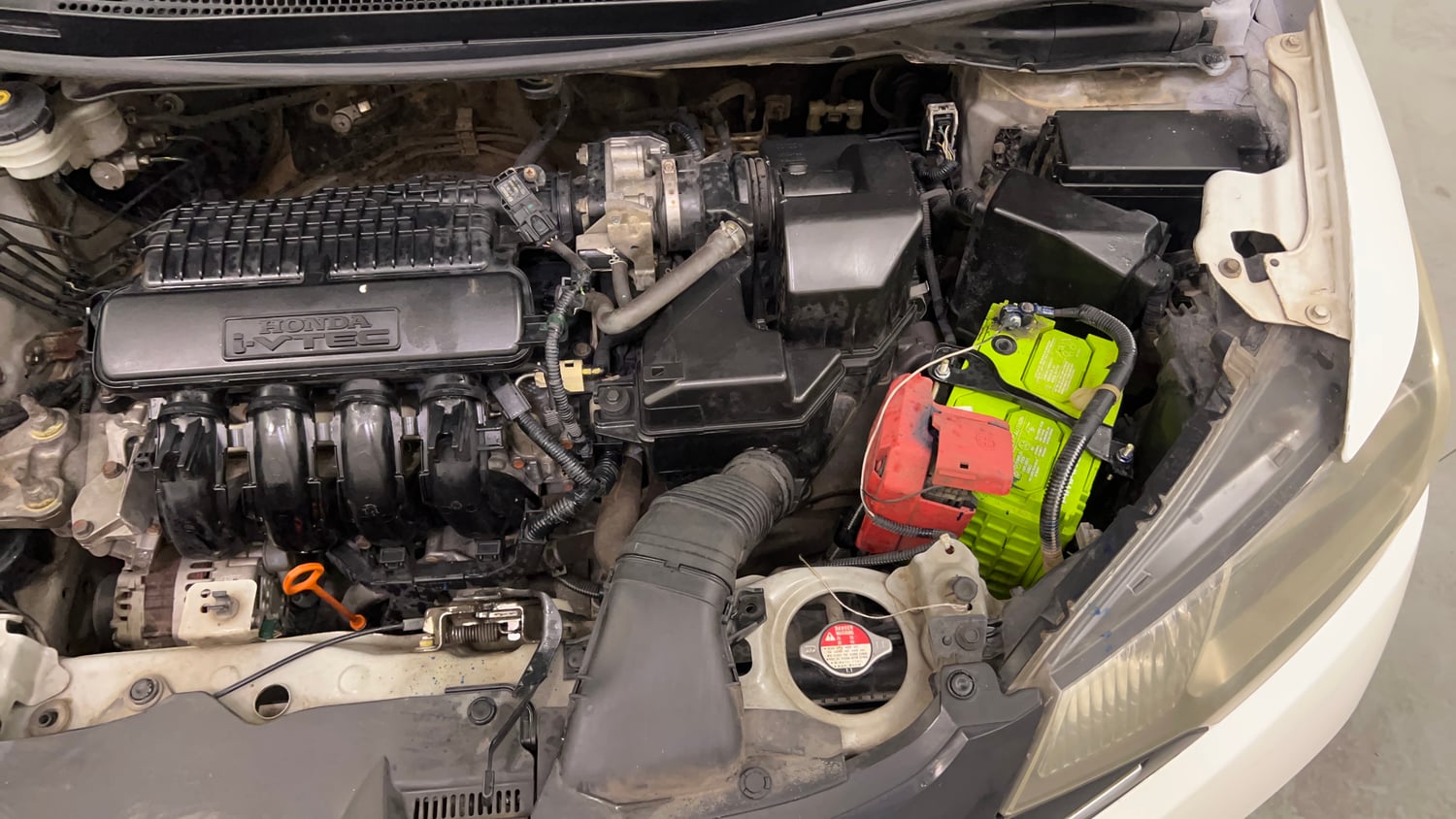 Used 2016 Honda Jazz VX Petrol Petrol Manual engine ENGINE LEFT SIDE VIEW