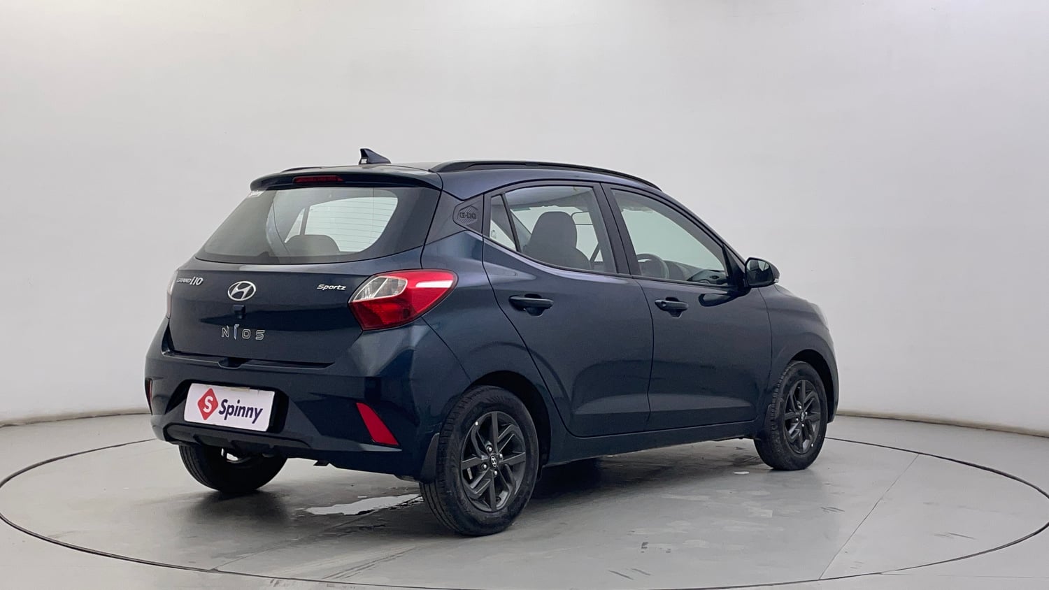 Used 2020 Hyundai Grand i10 Nios Sportz 1.2 Kappa VTVT Petrol Manual exterior RIGHT REAR CORNER VIEW