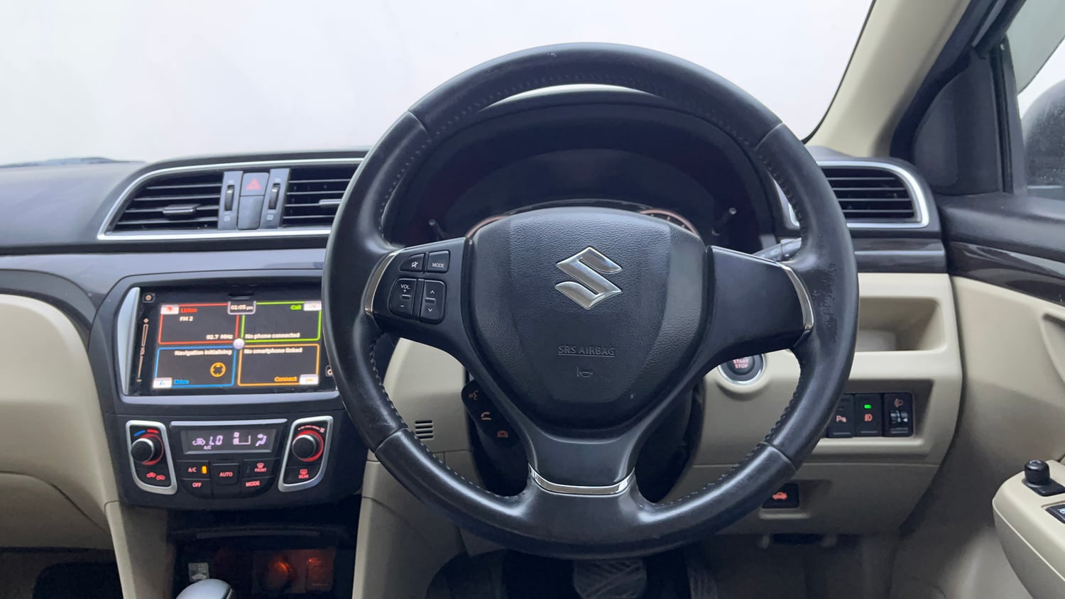 Used 2018 Maruti Suzuki Ciaz Alpha 1.4 AT Petrol Automatic interior STEERING VIEW
