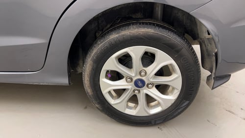 Used 2018 Ford Figo Aspire Titanium1.5 TDCi Diesel Manual tyres LEFT REAR TYRE RIM VIEW