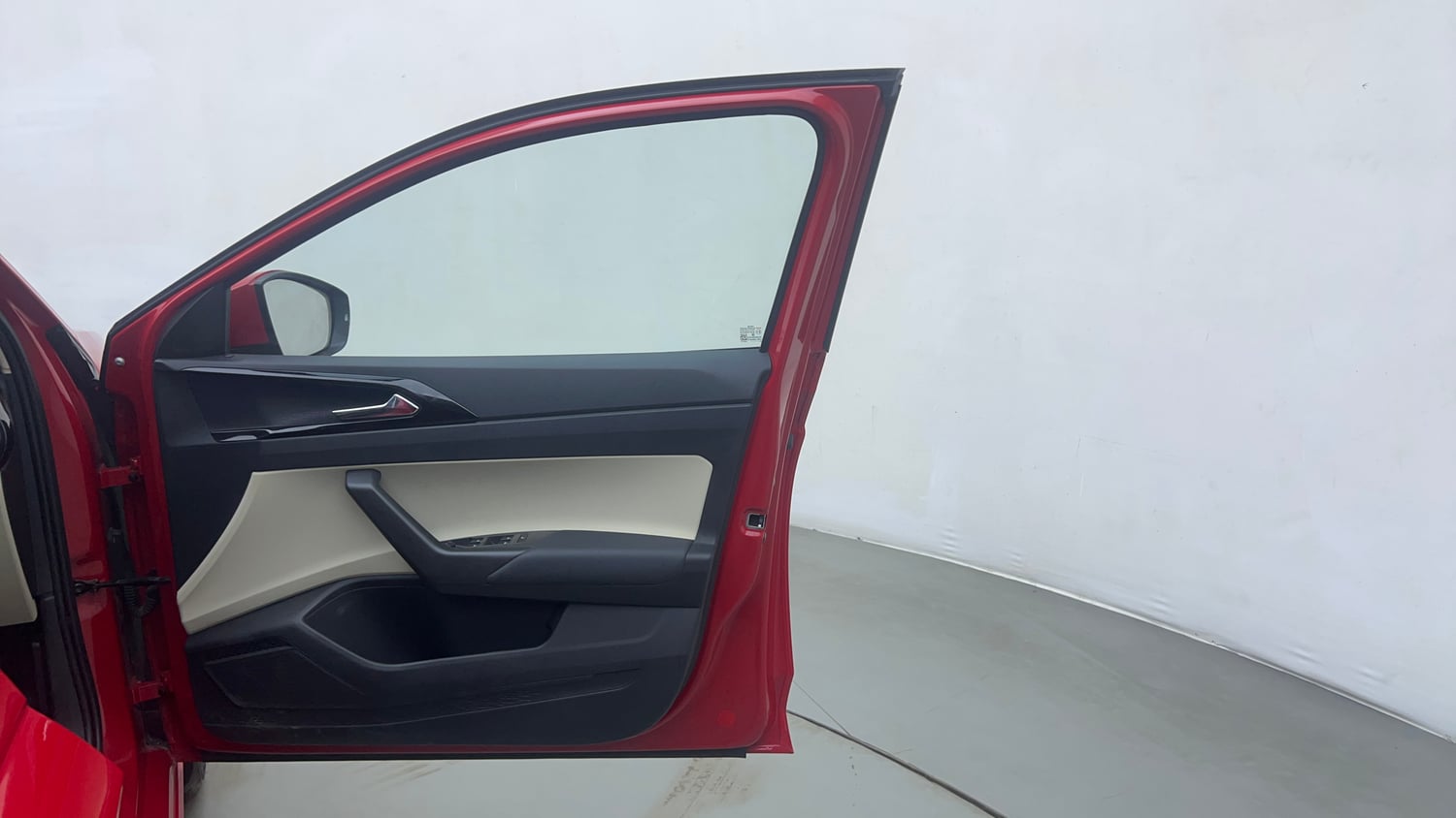 Used 2025 Skoda Slavia Style 1.0L TSI MT Petrol Manual interior RIGHT FRONT DOOR OPEN VIEW