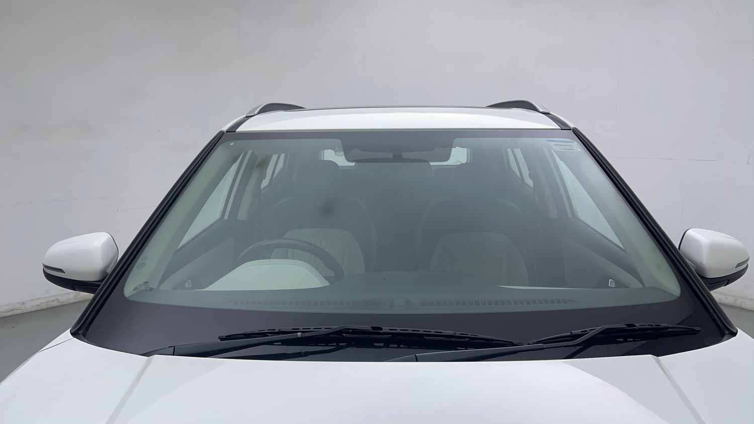 Used 2021 Hyundai Creta SX (O) 1.5 Diesel Automatic Diesel Automatic exterior FRONT WINDSHIELD VIEW