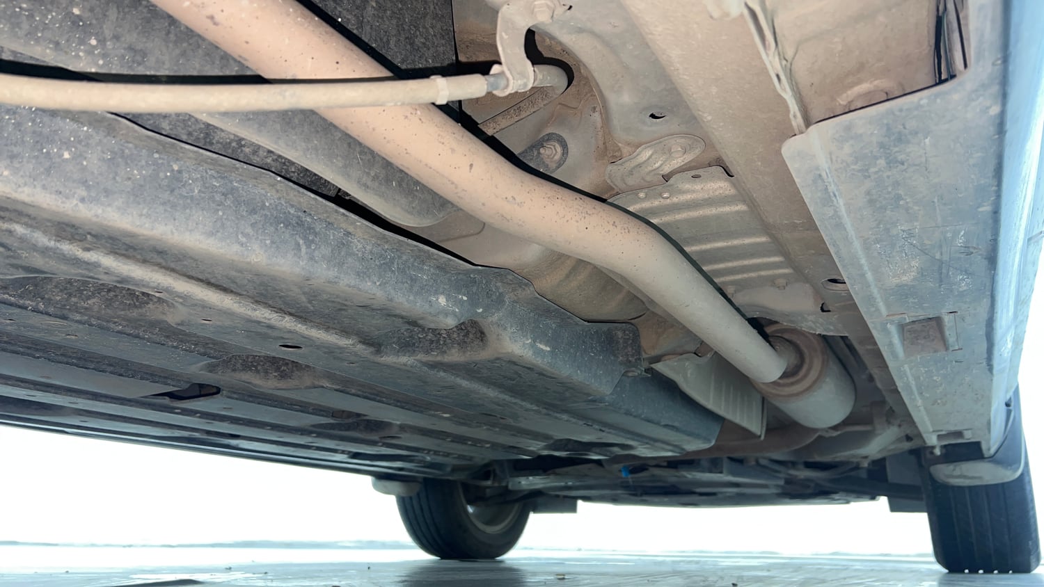 Used 2024 Honda Elevate ZX CVT Petrol Automatic extra REAR RIGHT UNDERBODY VIEW