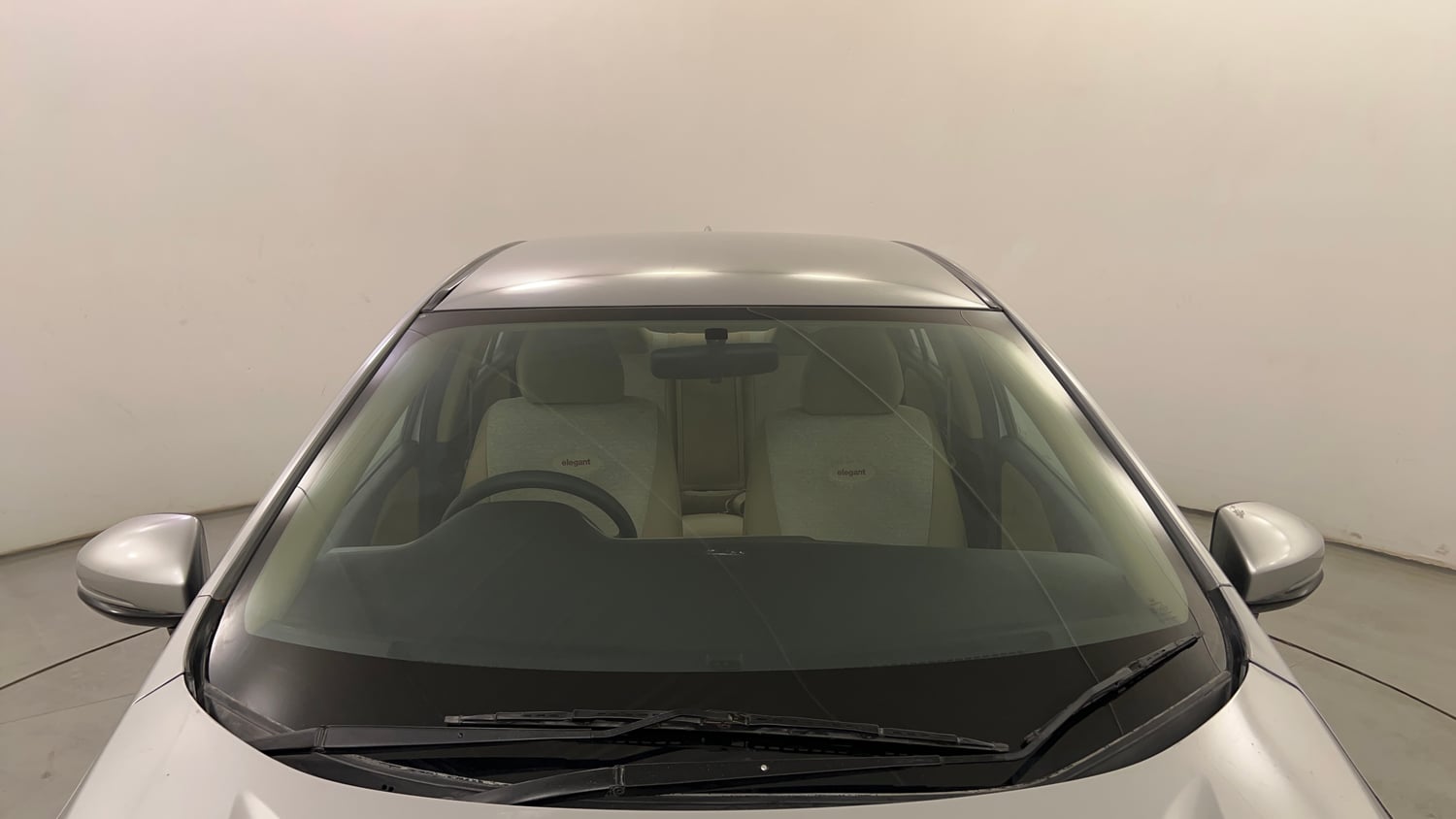 Used 2014 Honda City SV Petrol Manual exterior FRONT WINDSHIELD VIEW