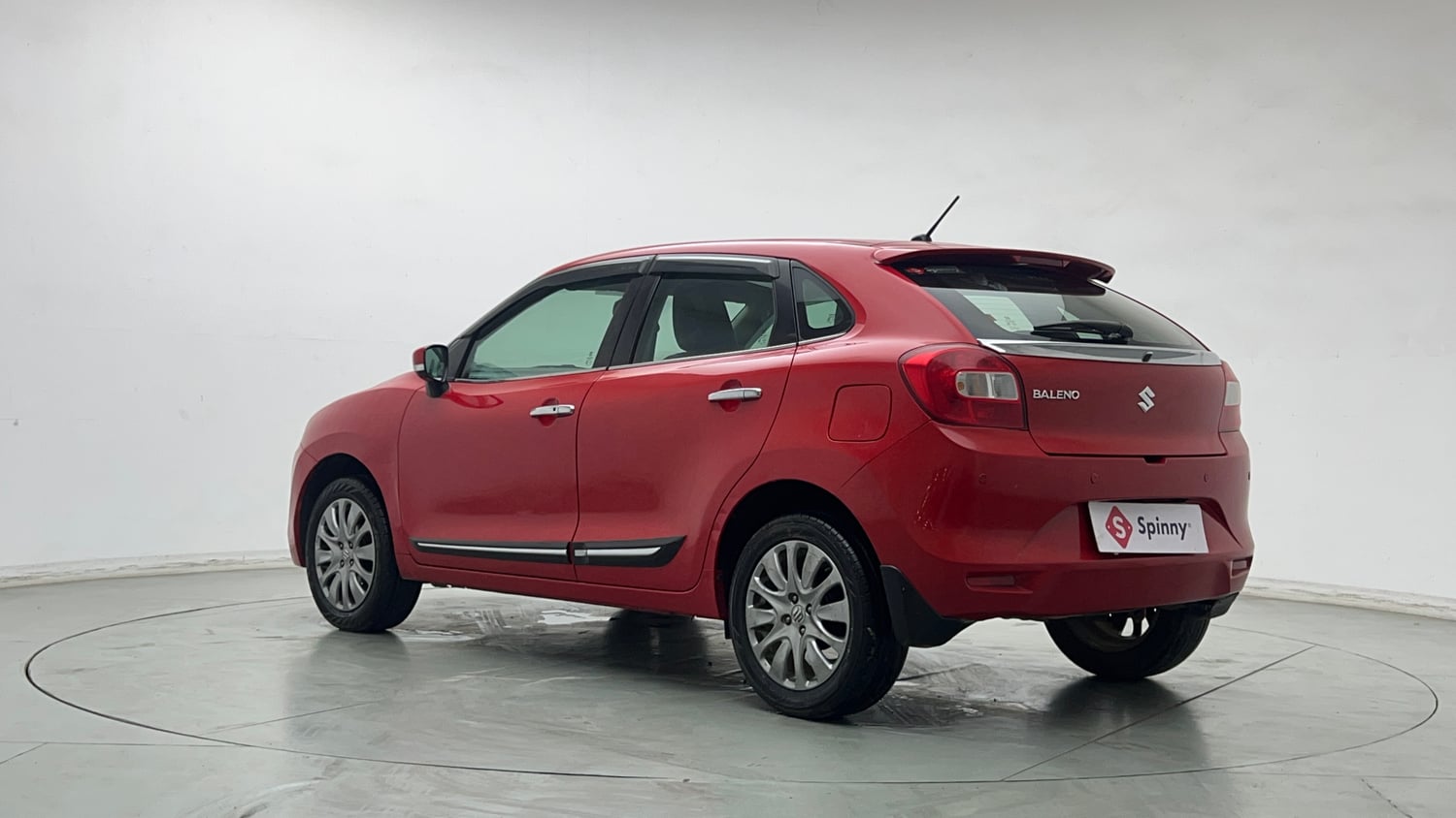 Used 2016 Maruti Suzuki Baleno Zeta 1.2 Petrol Manual exterior LEFT REAR CORNER VIEW