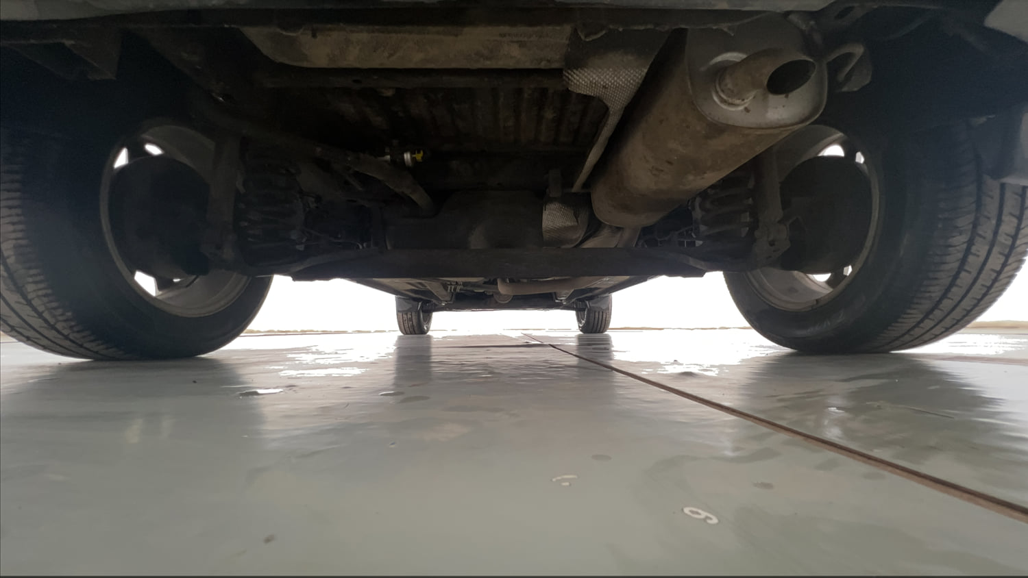 Used 2015 Ford EcoSport Titanium 1.5 Ti-VCT Petrol Manual extra REAR UNDERBODY VIEW (TAKEN FROM REAR)