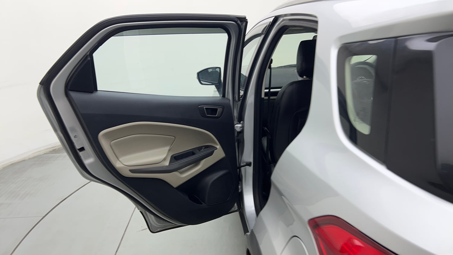 Used 2020 Ford EcoSport Titanium 1.5L Ti-VCT Petrol Manual interior LEFT REAR DOOR OPEN VIEW