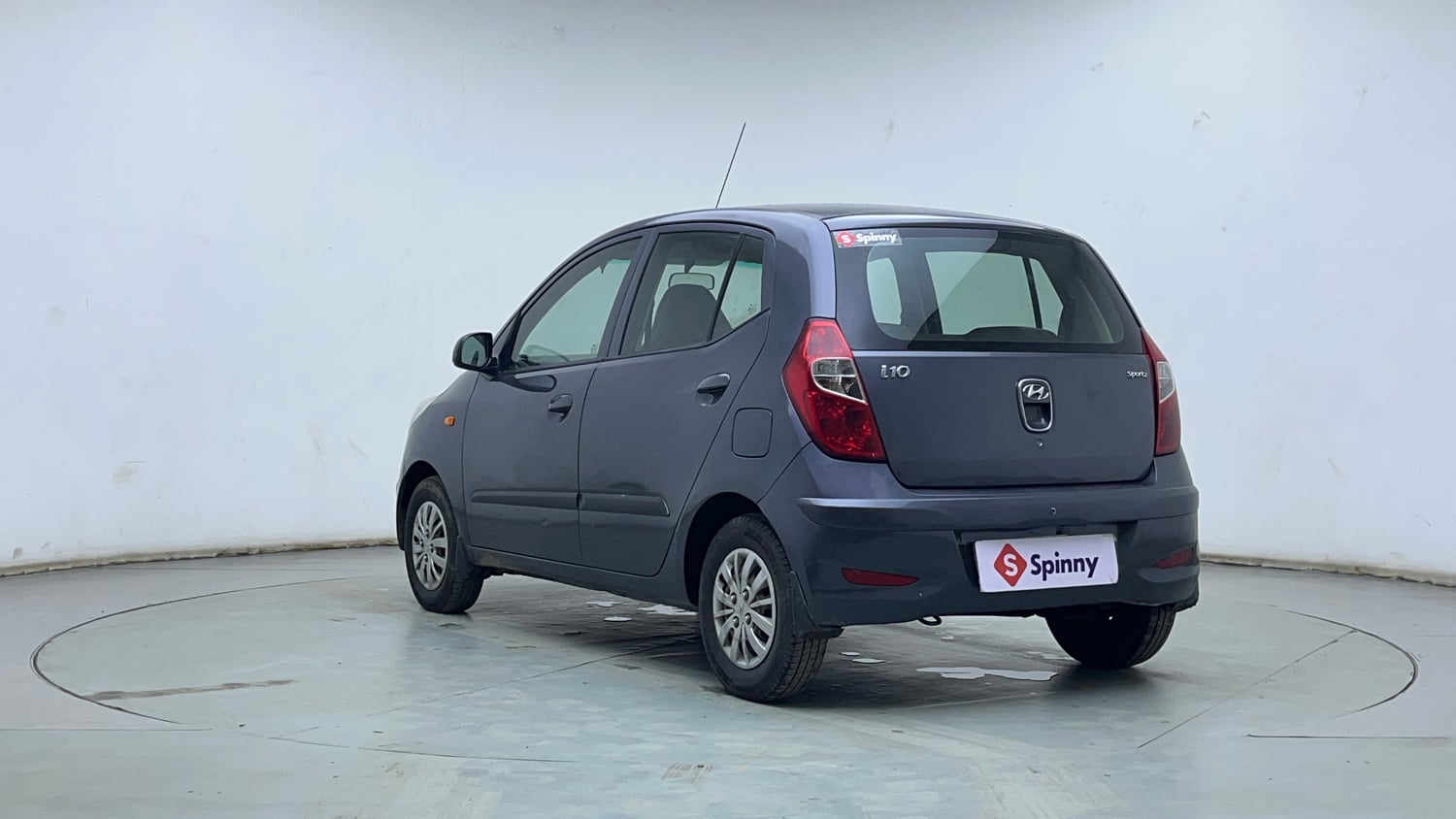 Used 2014 Hyundai i10 Sportz 1.1 iRDE2 Petrol Manual exterior LEFT REAR CORNER VIEW