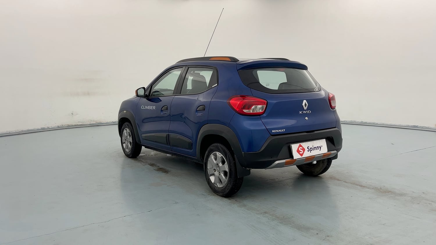 Used 2019 Renault Kwid CLIMBER 1.0 Petrol Manual exterior LEFT REAR CORNER VIEW
