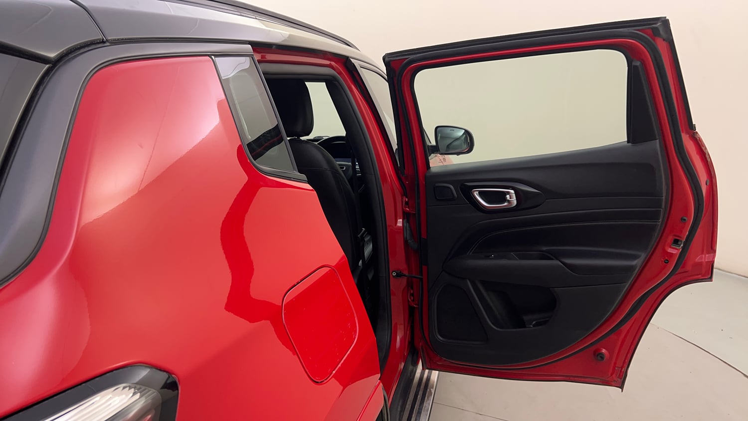 Used 2022 Jeep Compass Model S (O) Diesel 4x4 AT Diesel Automatic interior RIGHT REAR DOOR OPEN VIEW