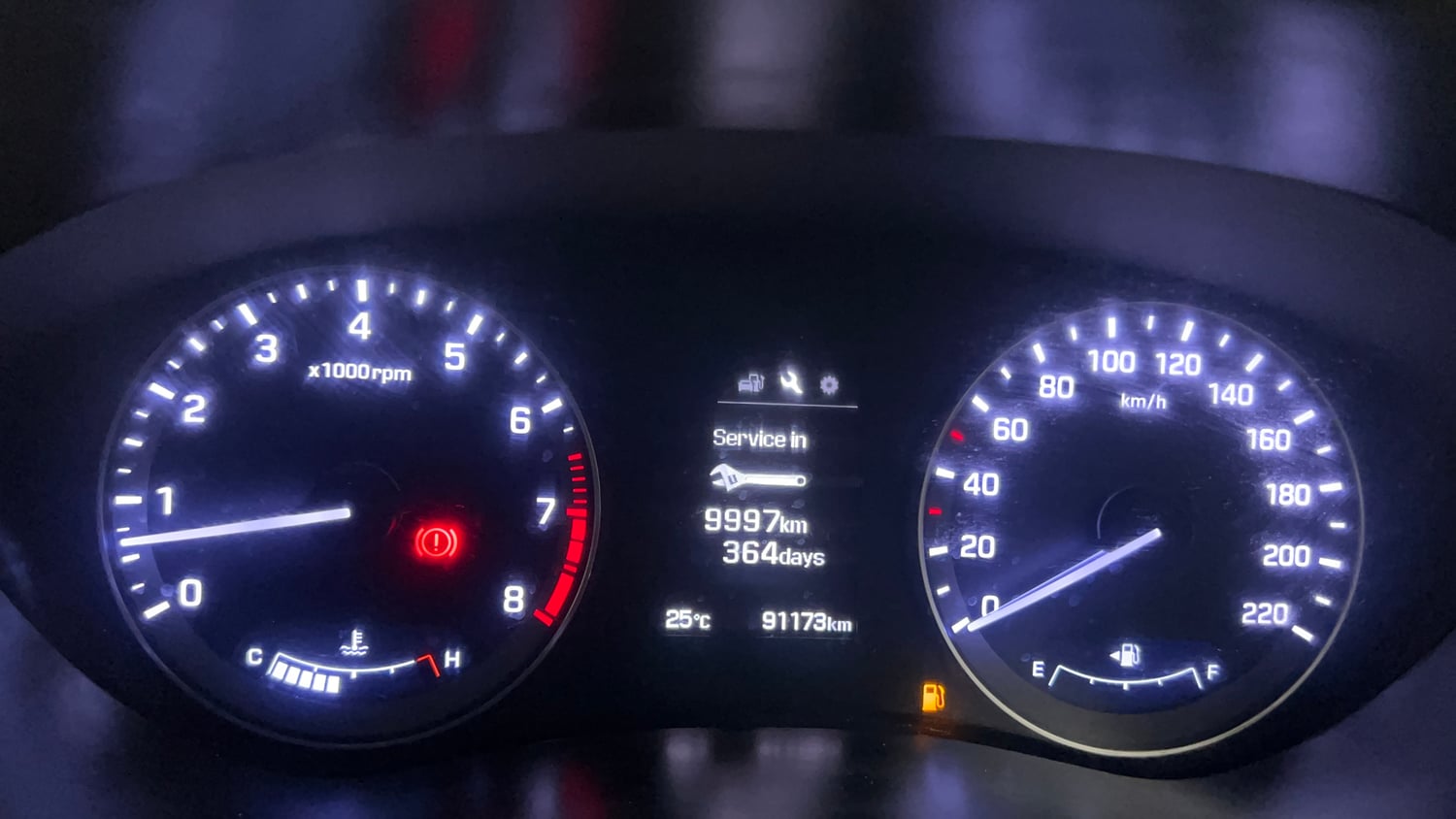 Used 2016 Hyundai Elite i20 Asta 1.2 (O) Petrol Manual interior CLUSTERMETER VIEW