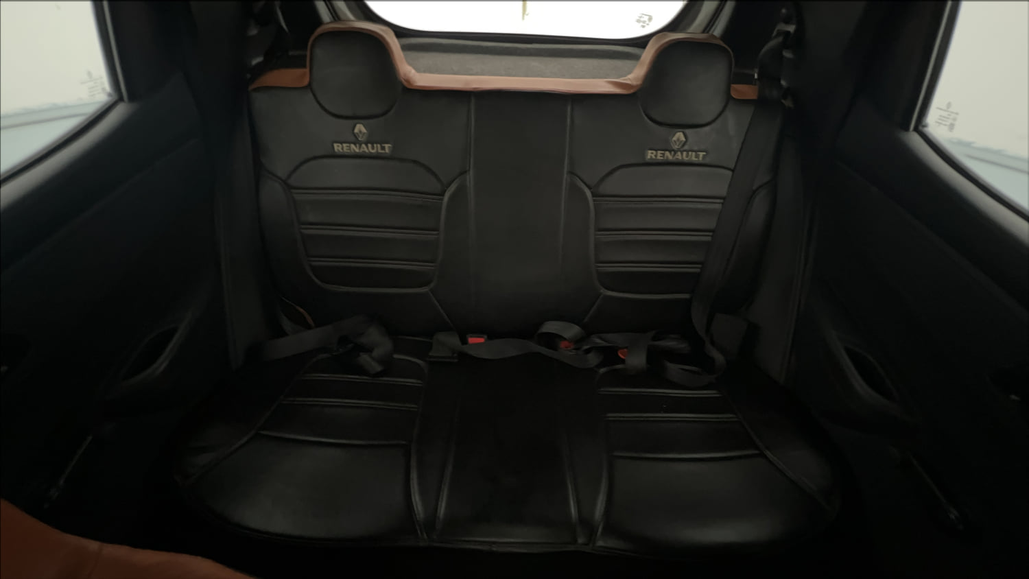 Used 2017 Renault Kwid 1.0 RXT AMT Petrol Automatic interior REAR SEAT CONDITION VIEW