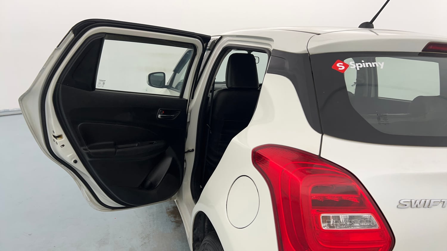 Used 2018 Maruti Suzuki Swift VXi Petrol Manual interior LEFT REAR DOOR OPEN VIEW