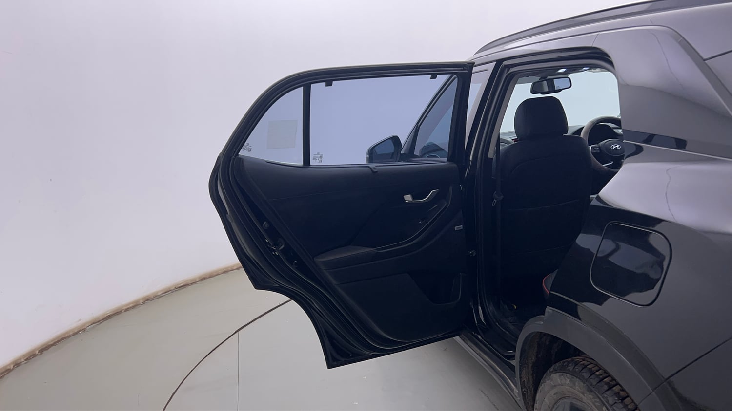 Used 2023 Hyundai Creta SX (O) 1.5 Diesel Automatic knight Diesel Automatic interior LEFT REAR DOOR OPEN VIEW