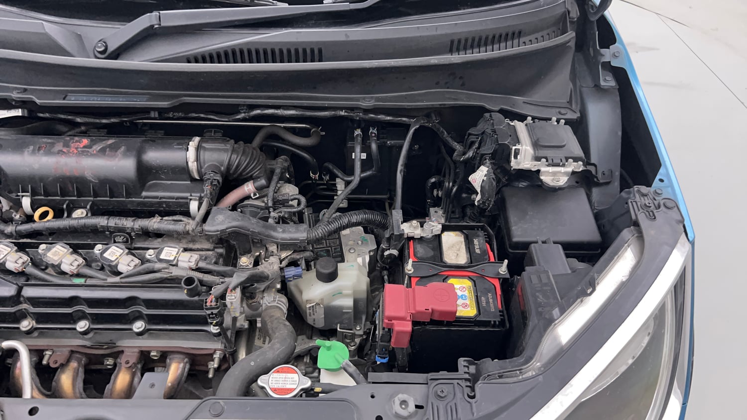 Used 2024 Maruti Suzuki Ignis Zeta 1.2 AMT Petrol Automatic engine ENGINE LEFT SIDE VIEW