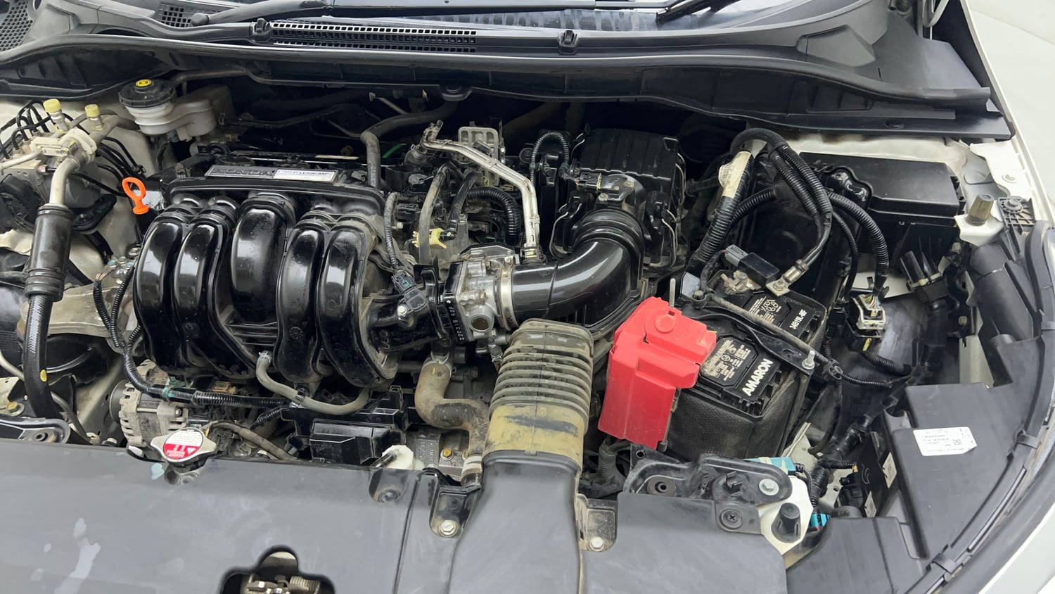 Used 2022 Honda City V Petrol Petrol Manual engine ENGINE LEFT SIDE VIEW