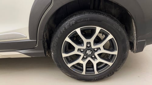 Used 2024 Maruti Suzuki XL6 Alpha AT Petrol Petrol Automatic tyres LEFT REAR TYRE RIM VIEW
