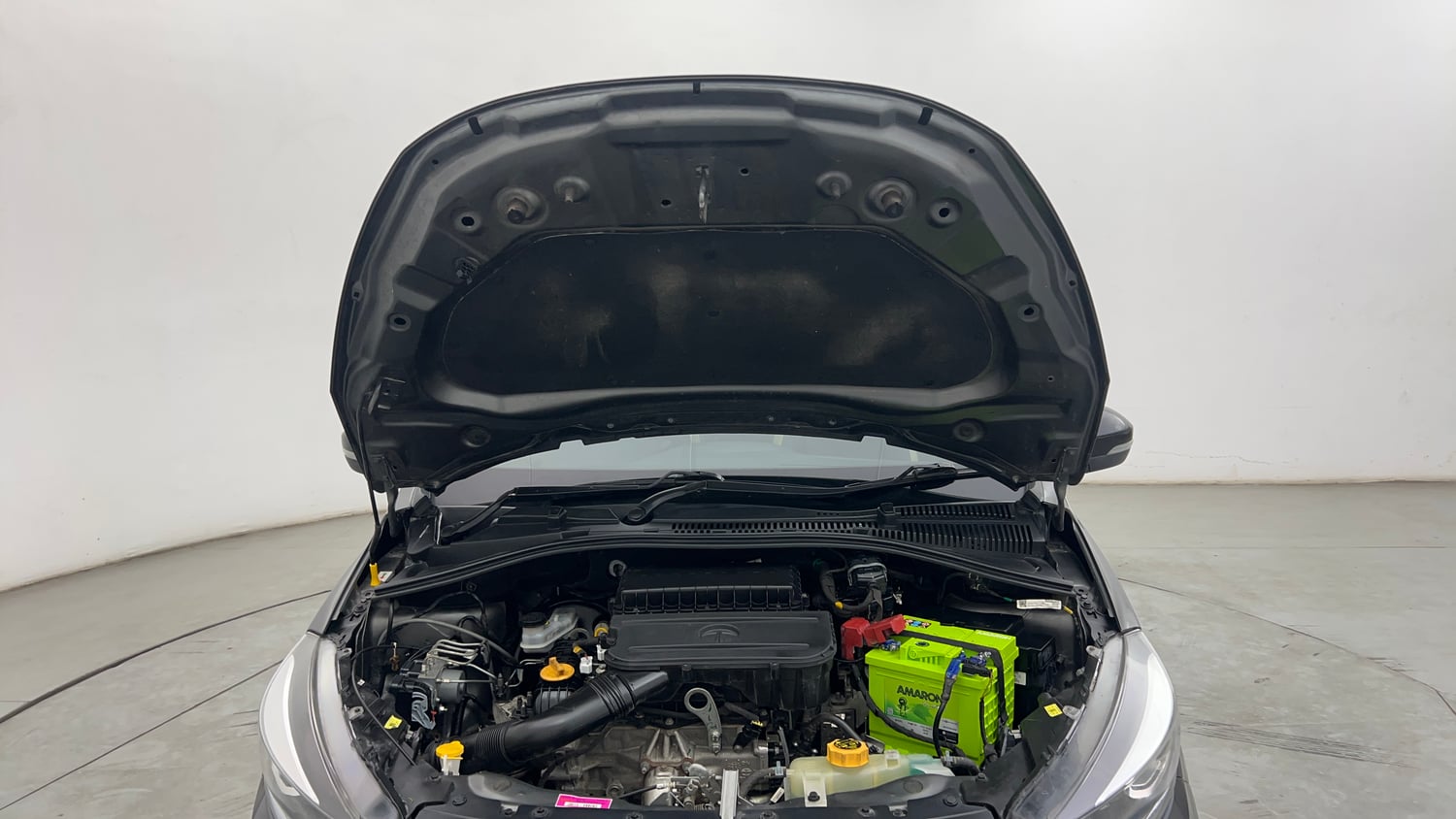 Used 2022 Tata Tiago XZA Plus Petrol Automatic engine ENGINE & BONNET OPEN FRONT VIEW