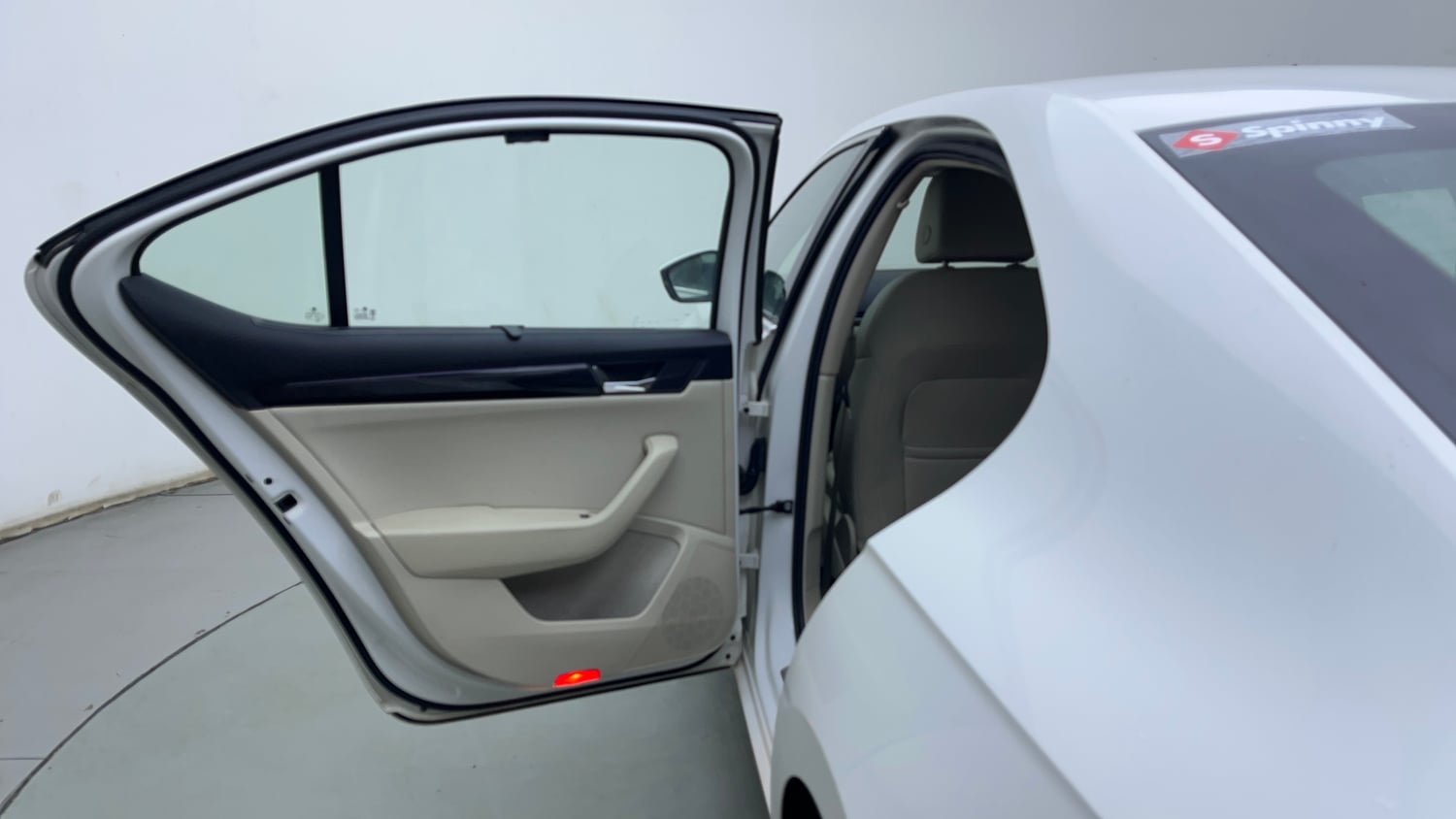 Used 2020 Skoda Superb L&K TSI AT Petrol Automatic interior LEFT REAR DOOR OPEN VIEW