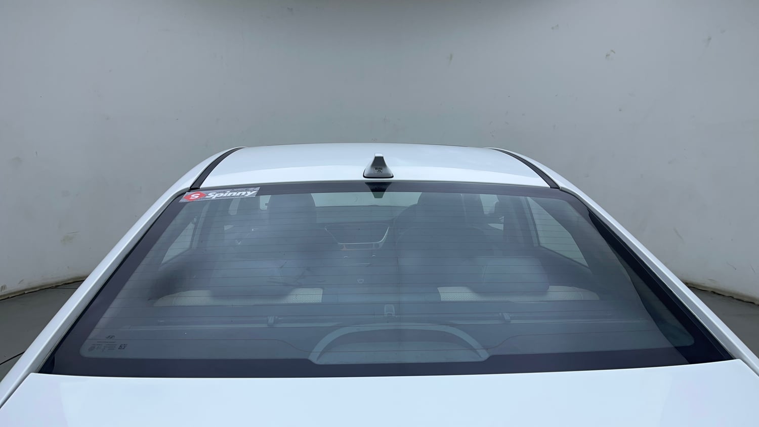 Used 2018 Hyundai Verna SX (O) 1.6 VTVT AT Petrol Automatic exterior BACK WINDSHIELD VIEW