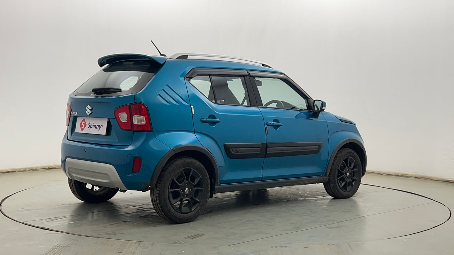 Used 2024 Maruti Suzuki Ignis Zeta 1.2 AMT Petrol Automatic exterior RIGHT REAR CORNER VIEW