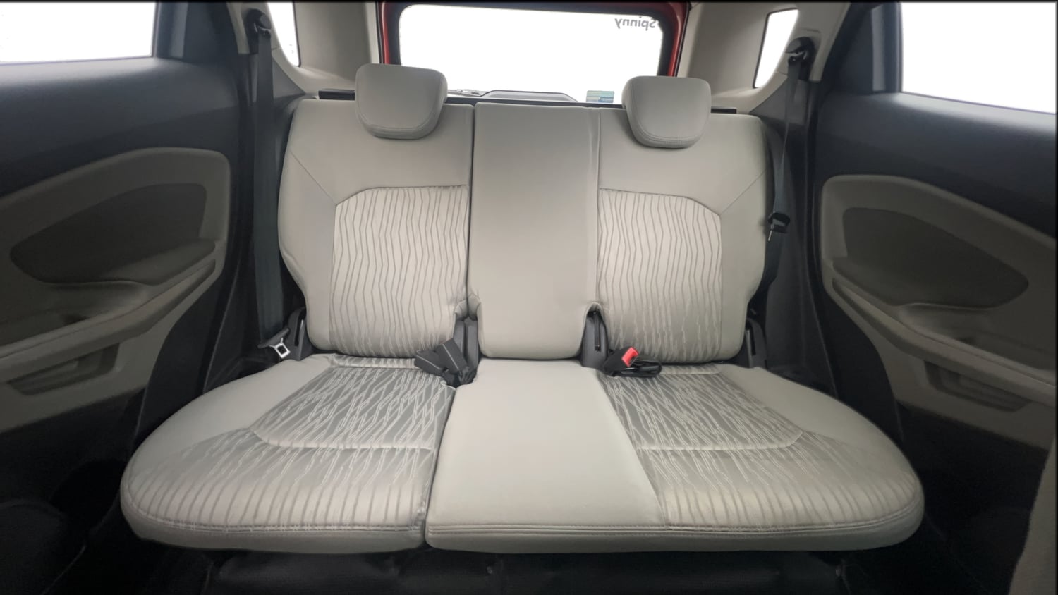 Used 2015 Ford EcoSport Titanium 1.5 Ti-VCT AT Petrol Automatic interior REAR SEAT CONDITION VIEW