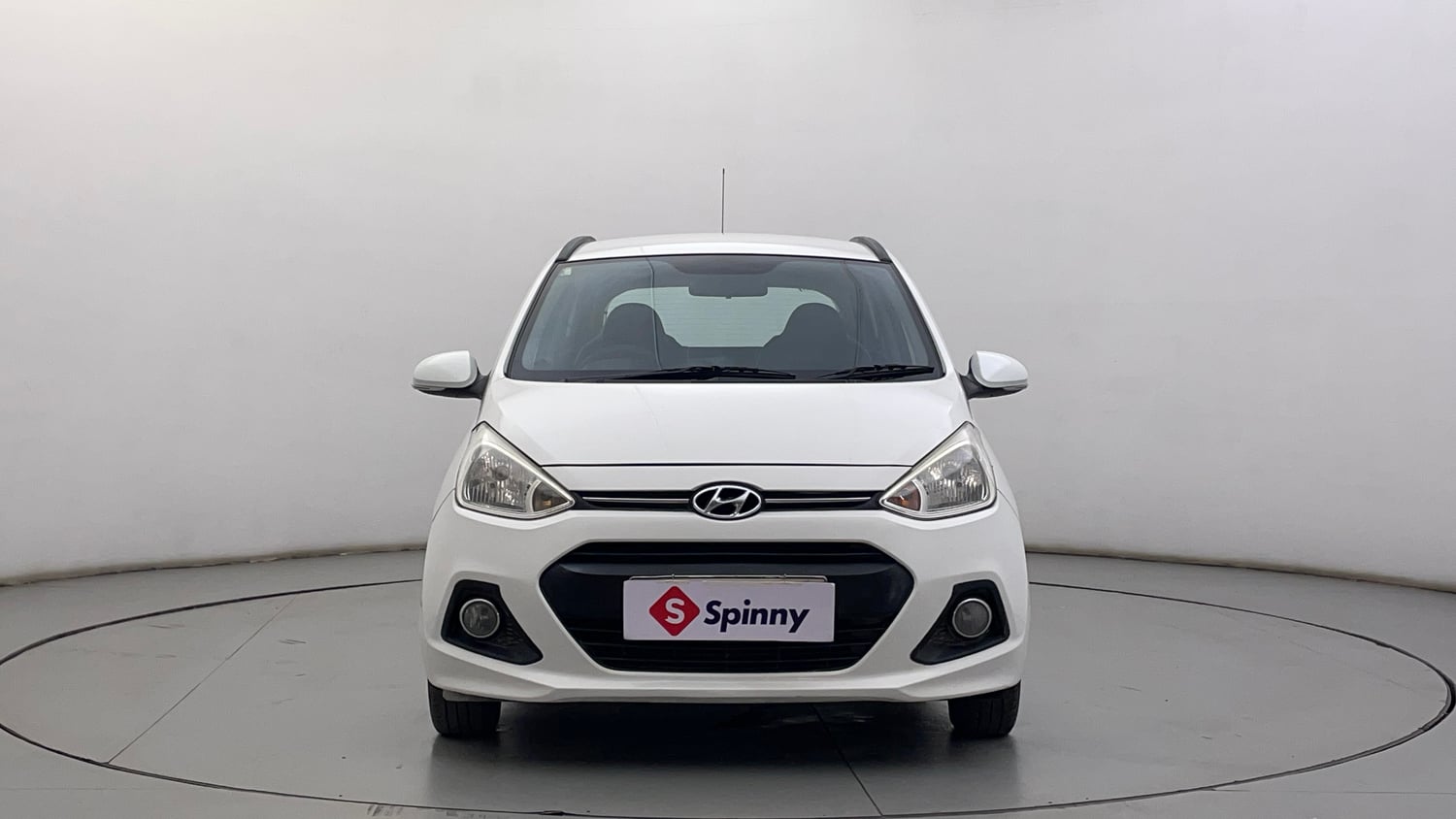 Used 2015 Hyundai Grand i10 Sportz 1.2 Kappa VTVT Petrol Manual exterior FRONT VIEW