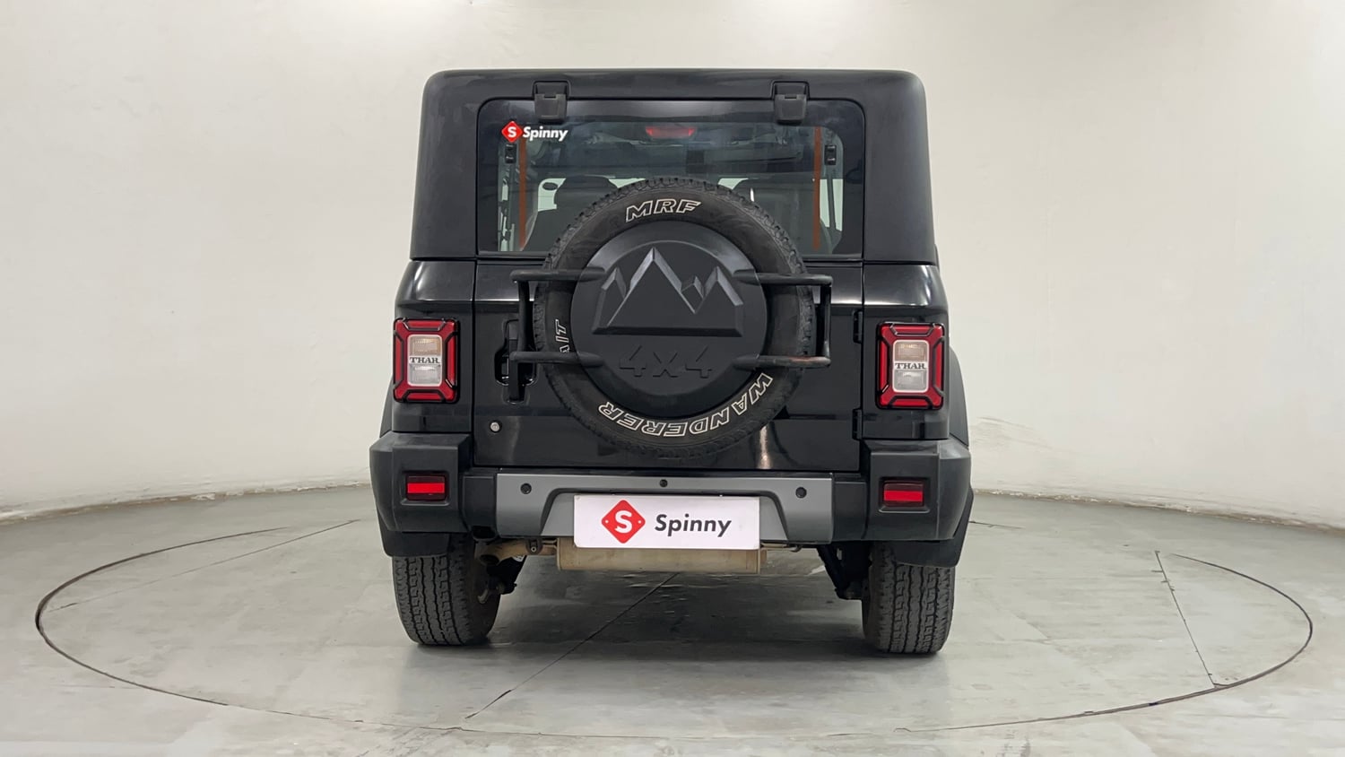 Used 2022 mahindra Thar LX Hard Top Petrol MT 4WD Petrol Manual exterior BACK VIEW