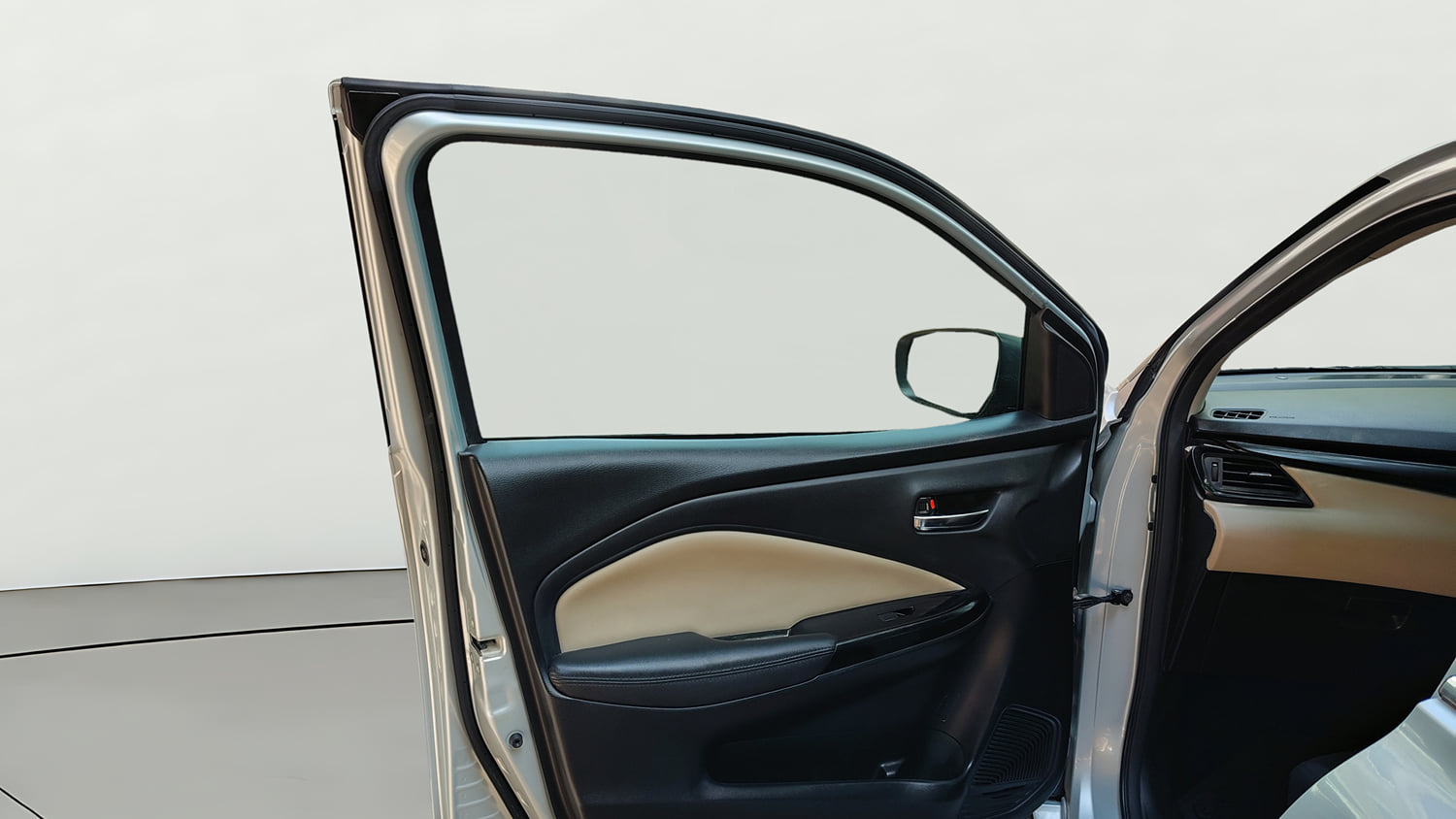 Used 2024 Toyota Glanza V Petrol Manual interior LEFT FRONT DOOR OPEN VIEW