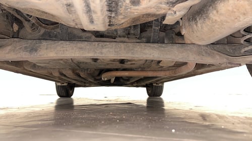 Used 2017 Hyundai Elite i20 Asta 1.2 Dual Tone Petrol Manual extra REAR UNDERBODY VIEW (TAKEN FROM REAR)