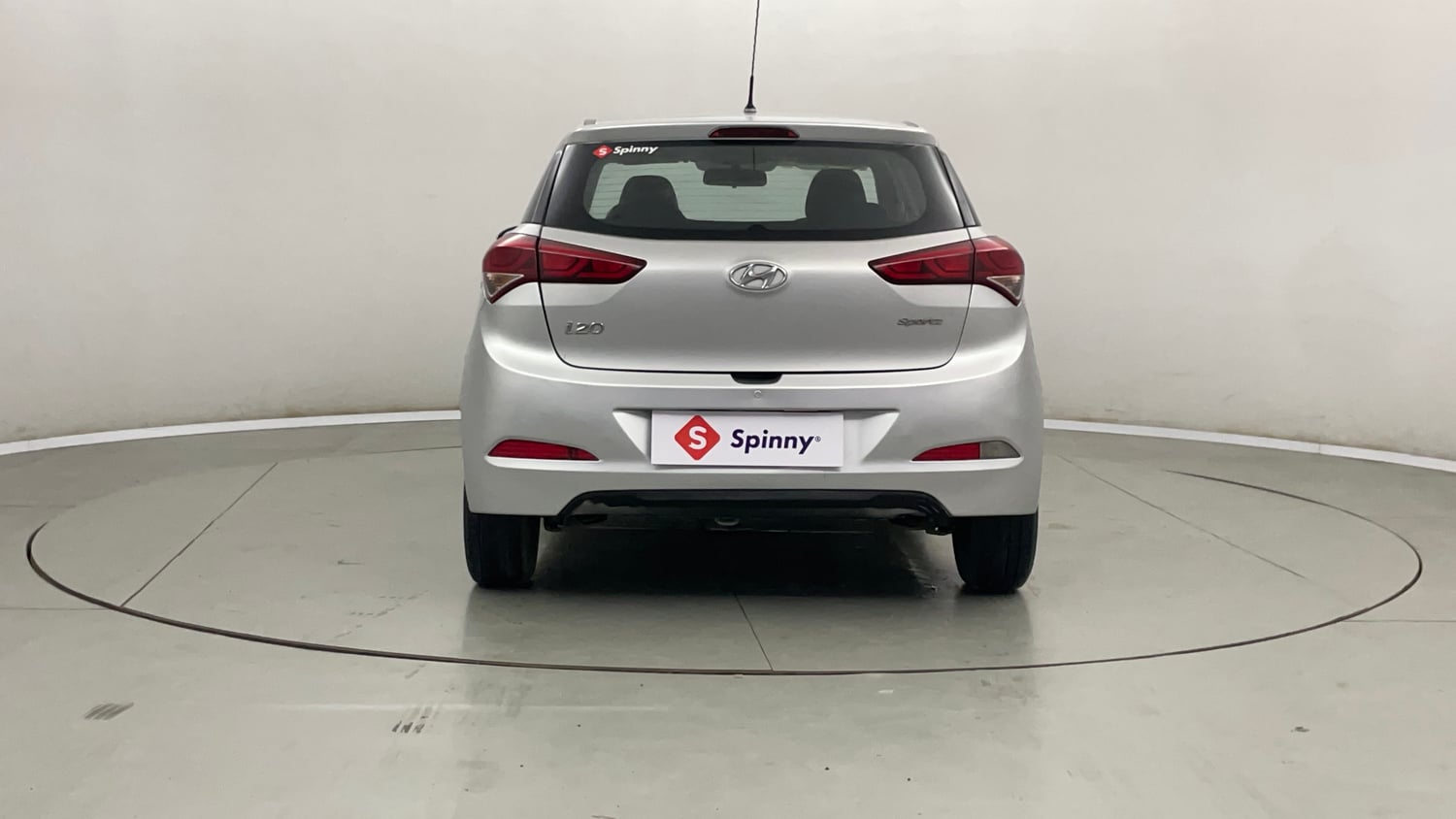 Used 2017 Hyundai Elite i20 Sportz 1.2 Petrol Manual exterior BACK VIEW