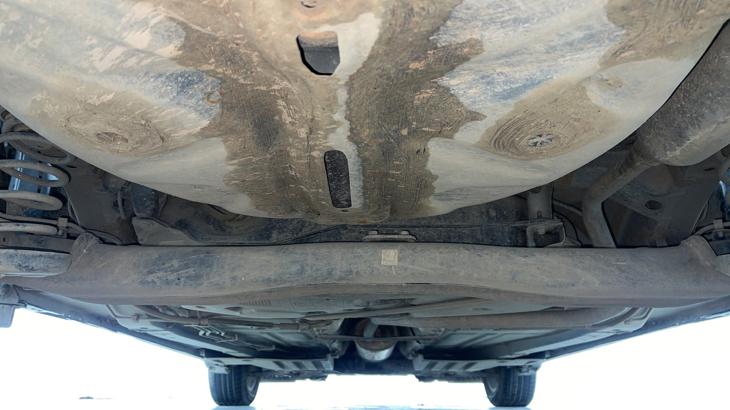 Used 2022 Maruti Suzuki Baleno Alpha AGS Petrol Automatic extra REAR UNDERBODY VIEW (TAKEN FROM REAR)