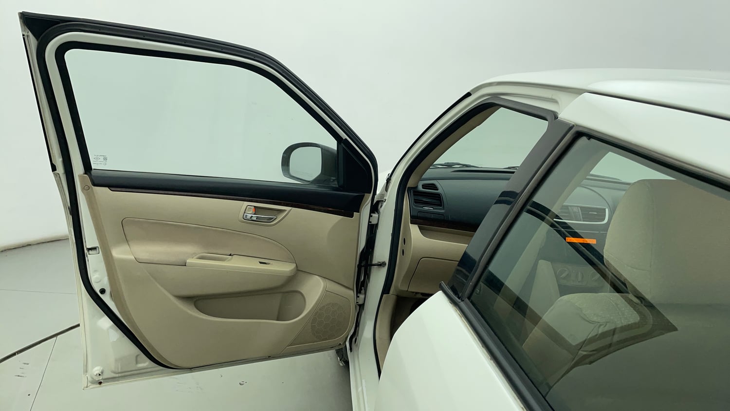 Used 2012 Maruti Suzuki Swift Dzire VXI Petrol Manual interior LEFT FRONT DOOR OPEN VIEW