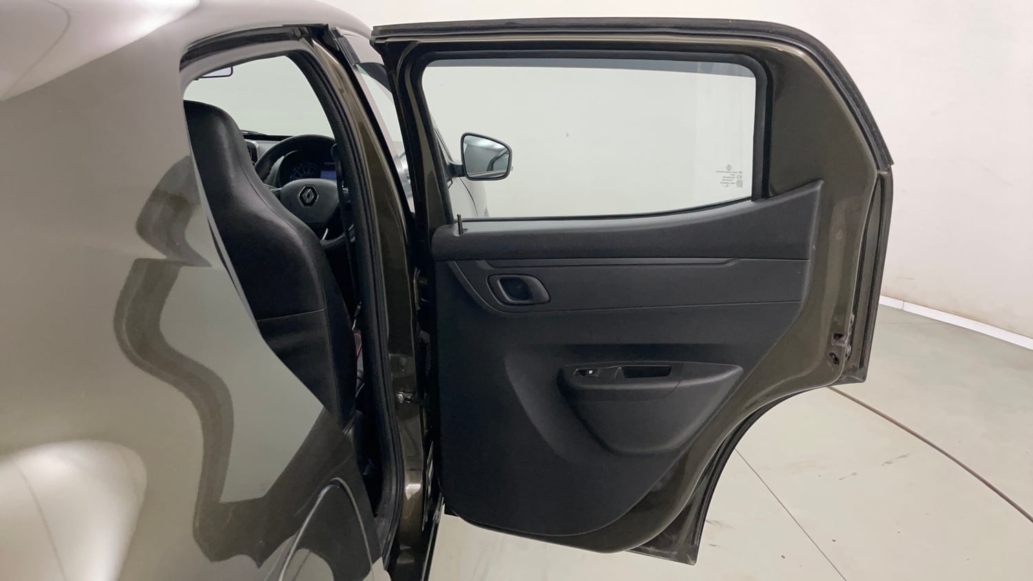 Used 2023 Renault Kwid RXT 1.0 Petrol Manual interior RIGHT REAR DOOR OPEN VIEW
