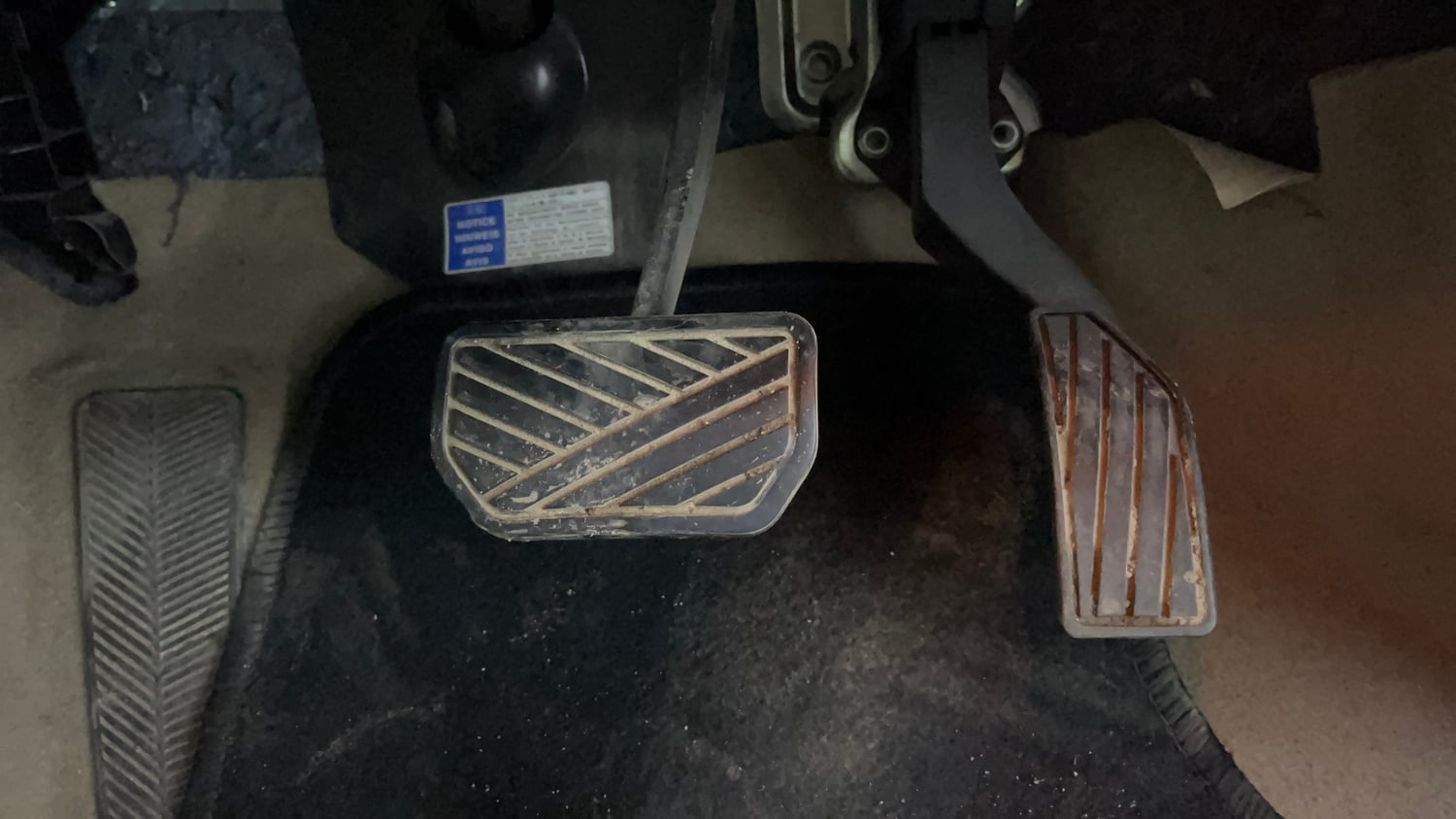 Used 2018 Maruti Suzuki Ciaz Alpha 1.4 AT Petrol Automatic interior PEDALS VIEW