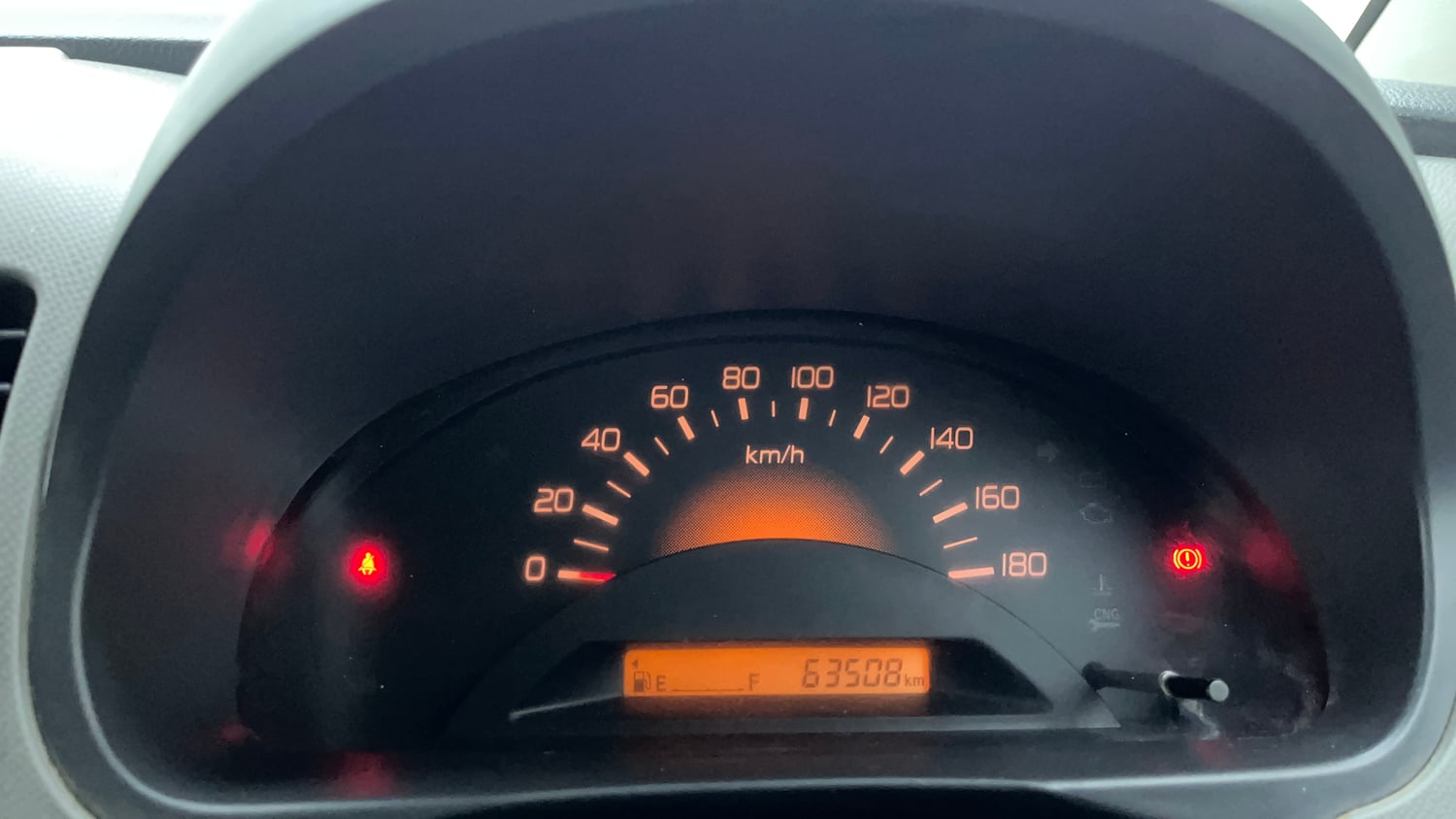 Used 2012 Maruti Suzuki Wagon R 1.0 LXi CNG Cng Manual interior CLUSTERMETER VIEW