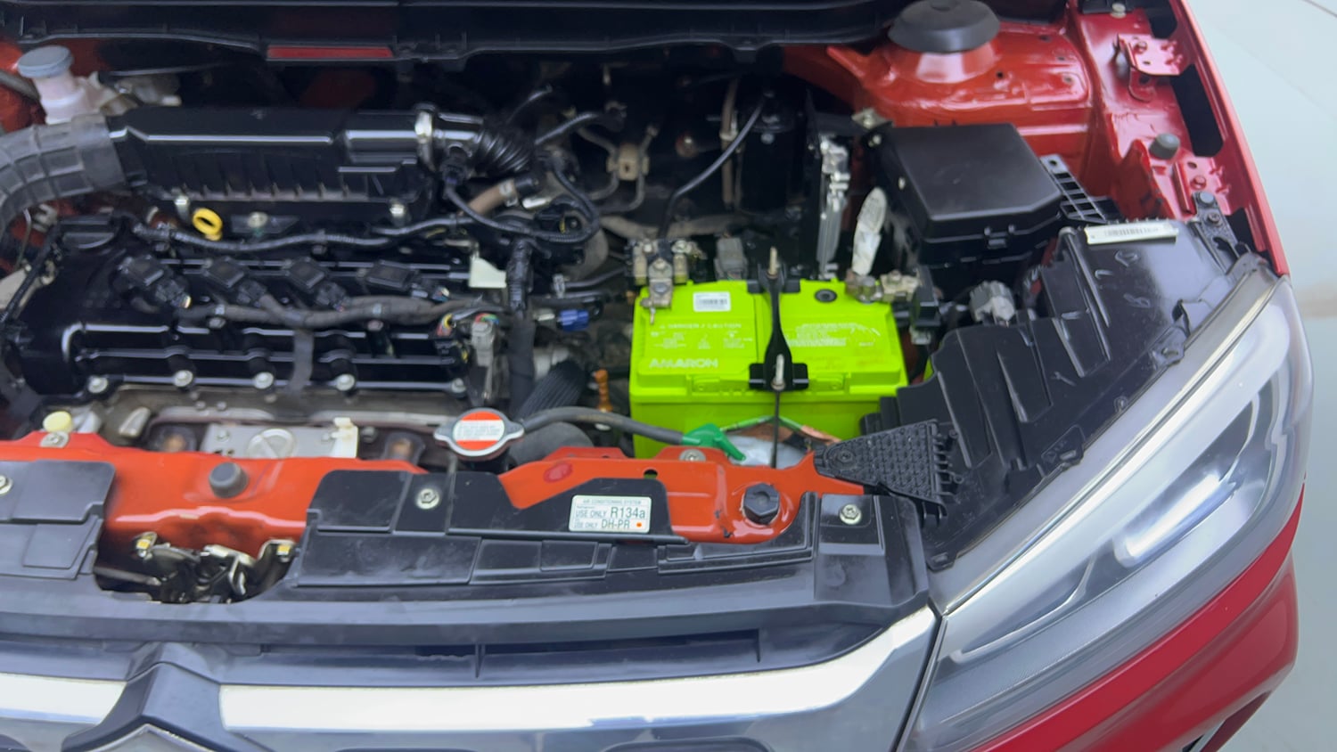 Used 2021 Maruti Suzuki Vitara Brezza ZXi AT SHVS Petrol Automatic engine ENGINE LEFT SIDE VIEW
