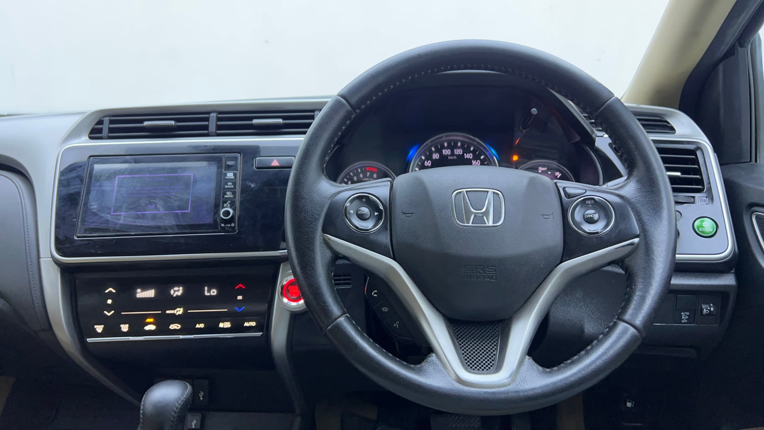 Used 2018 Honda City ZX CVT Petrol Petrol Automatic interior STEERING VIEW