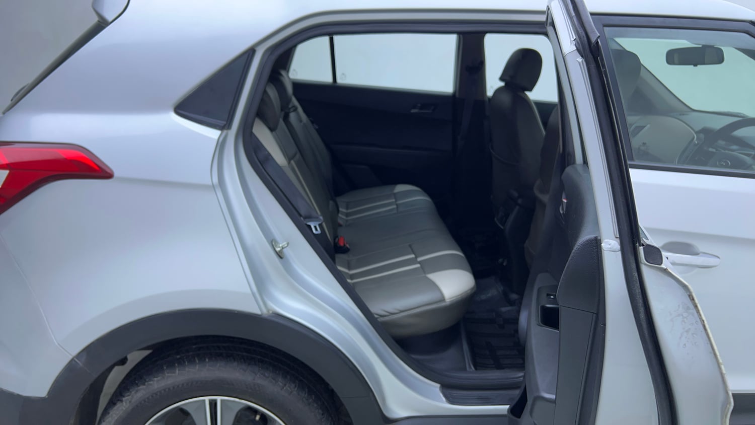 Used 2017 Hyundai Creta 1.6 SX Plus AT Petrol Petrol Automatic interior RIGHT SIDE REAR DOOR CABIN VIEW
