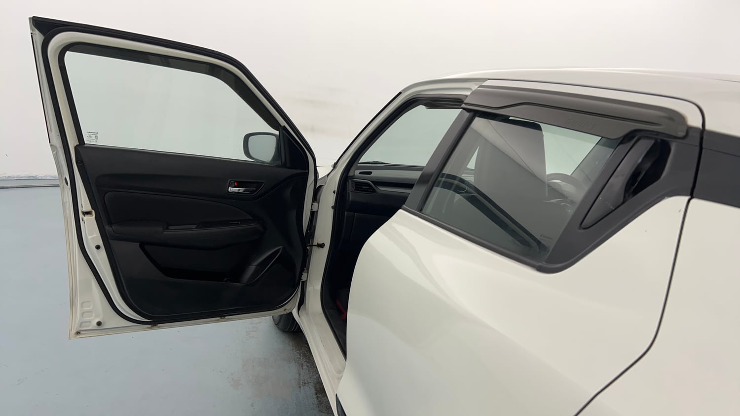 Used 2018 Maruti Suzuki Swift VXi Petrol Manual interior LEFT FRONT DOOR OPEN VIEW