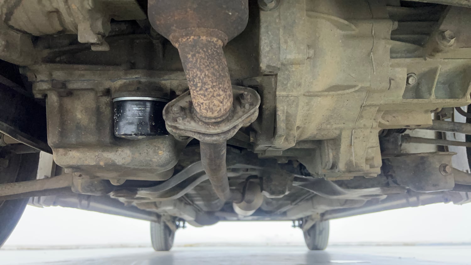 Used 2012 Maruti Suzuki Wagon R LXi Petrol Manual extra FRONT LEFT UNDERBODY VIEW