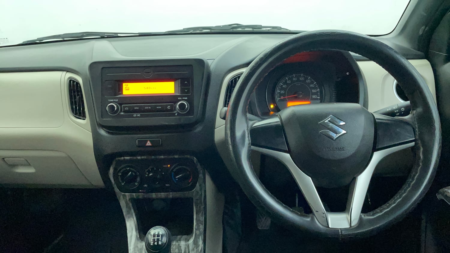 Used 2022 Maruti Suzuki Wagon R VXi (O) 1.2 Petrol Manual interior STEERING VIEW