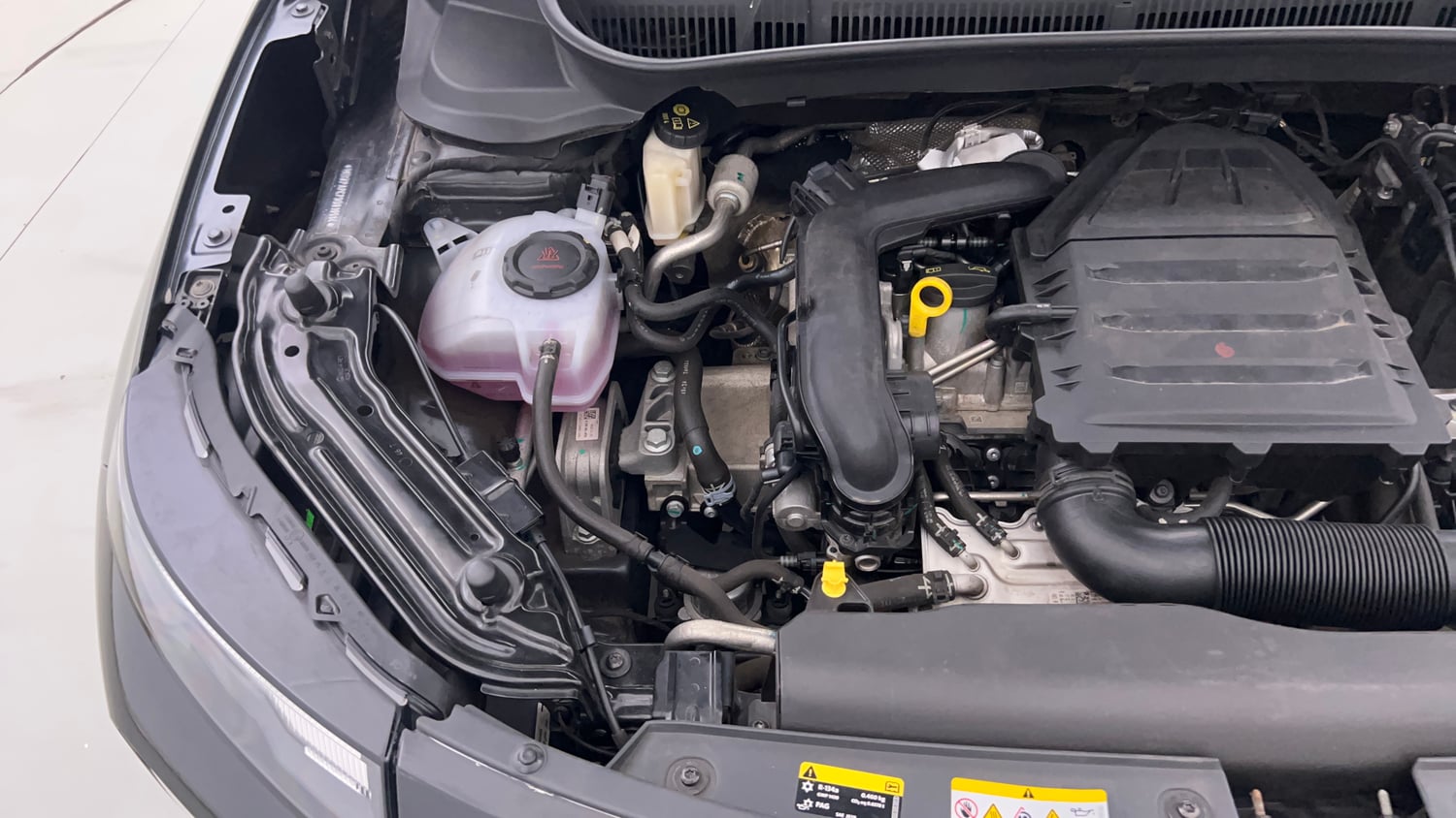 Used 2026 Skoda Kylaq Prestige Petrol Manual engine ENGINE RIGHT SIDE VIEW