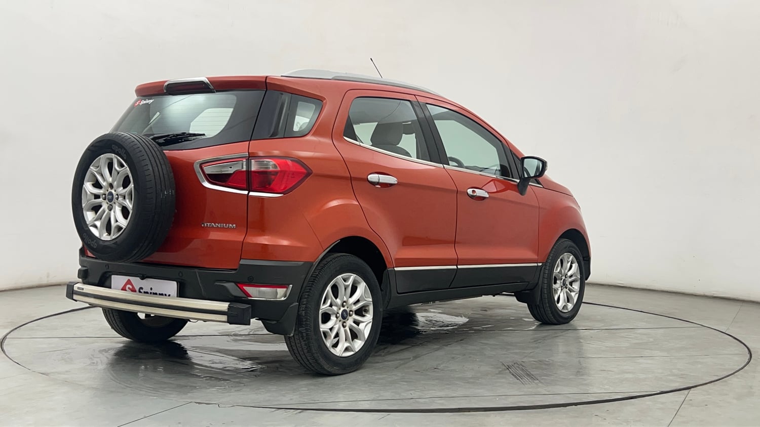 Used 2015 Ford EcoSport Titanium 1.5 Ti-VCT AT Petrol Automatic exterior RIGHT REAR CORNER VIEW